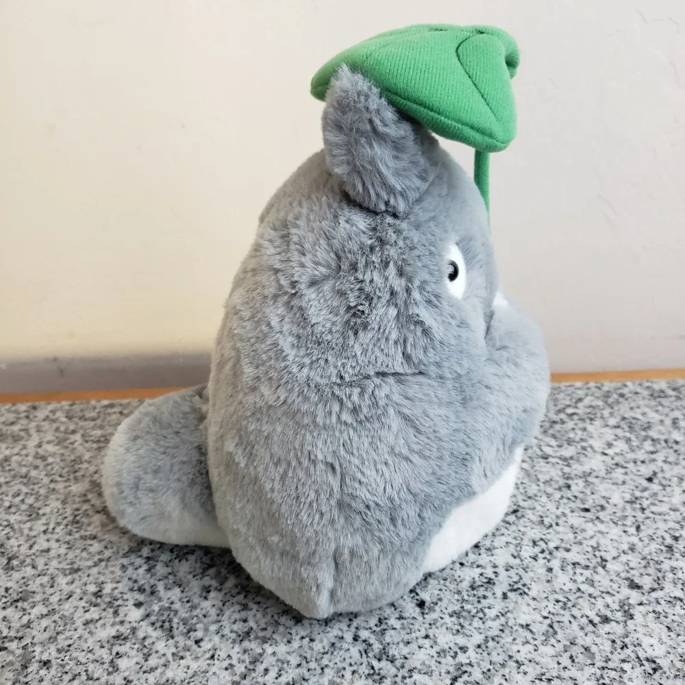 Sun Arrow Nakayoshi Big Totoro Leaf Holder. Studio Ghibli My Neighbor Totoro NEW - Picture 2 of 9